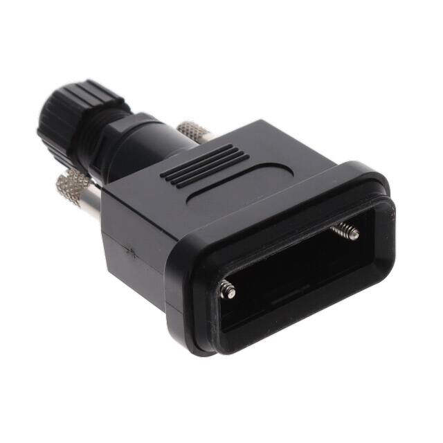 L17EDEPS Amphenol ICC (Commercial Products)  Capots de connecteurs D-Sub en forme de D